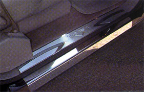 Billet Sill Plates with optional Stainless Steel Entry Plates